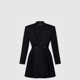 [LOUIS VUITTON-루이비통] 테일러드 블레이저 드레스 1AFSSC