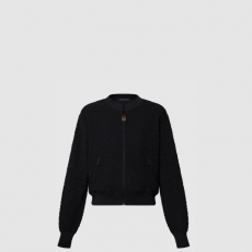 [LOUIS VUITTON-루이비통] 모노그램 플라워 타월링 보머 재킷 1AHIWK