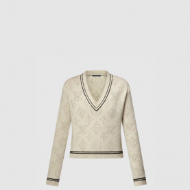 [LOUIS VUITTON-루이비통] 스트라이프 악센트 풀오버 1AHJF4