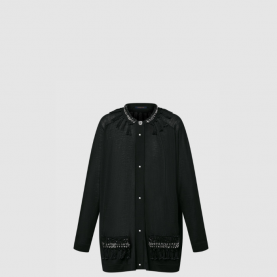 [LOUIS VUITTON-루이비통] 프린지 트림 가디건 1AHFN7