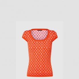 [LOUIS VUITTON-루이비통] 모노그램 자카드 니트 톱 1AI717