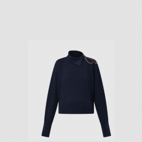 [LOUIS VUITTON-루이비통] 트위스트 칼라 니트 풀오버 1AI988