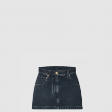 [LOUIS VUITTON-루이비통] 데님 미니스커트 1AFLL0