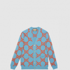 [GUCCI-구찌] GG 인타르시아 울 가디건 764738