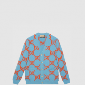 [GUCCI-구찌] GG 인타르시아 울 가디건 764738