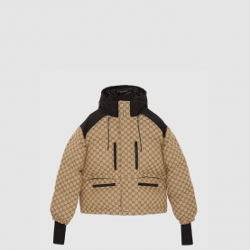 [GUCCI-구찌] GG 캔버스 봄버 재킷 761698