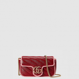 [GUCCI-구찌] GG 마몽 수퍼 미니백