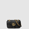 [GUCCI-구찌] GG 마몽 미니 마틀라세 숄더백