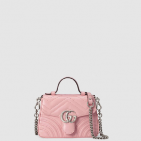 [GUCCI-구찌] GG 마몽 미니(스몰) 탑핸들백