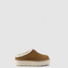 [PRADA-프라다]삼각로고 시어링 뮬