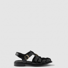 [PRADA-프라다] 브러쉬드 레더 피셔맨 샌들