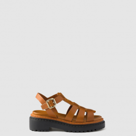 [PRADA-프라다] 레더 피셔맨 샌들