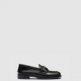 [PRADA-프라다] 삼각 로고 브러시드 로퍼