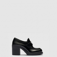 [PRADA-프라다] 브러시드 레더 하이힐 로퍼