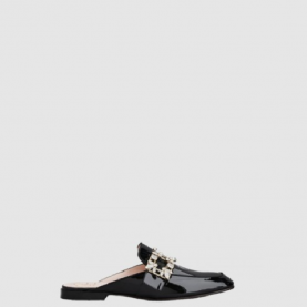 [Roger Vivier-로저비비에]브로쉬 비비에 페이턴트 가죽 뮬