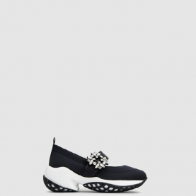 [ROGER VIVIER-로저비비에] 비브 런 스트라스 버클 발레리나 스니커즈