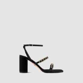 [DIOR-디올] Diorissime 스웨이드 힐 샌들 KCO