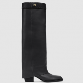 [FENDI-펜디] 가죽 하이힐 부츠 8W8566